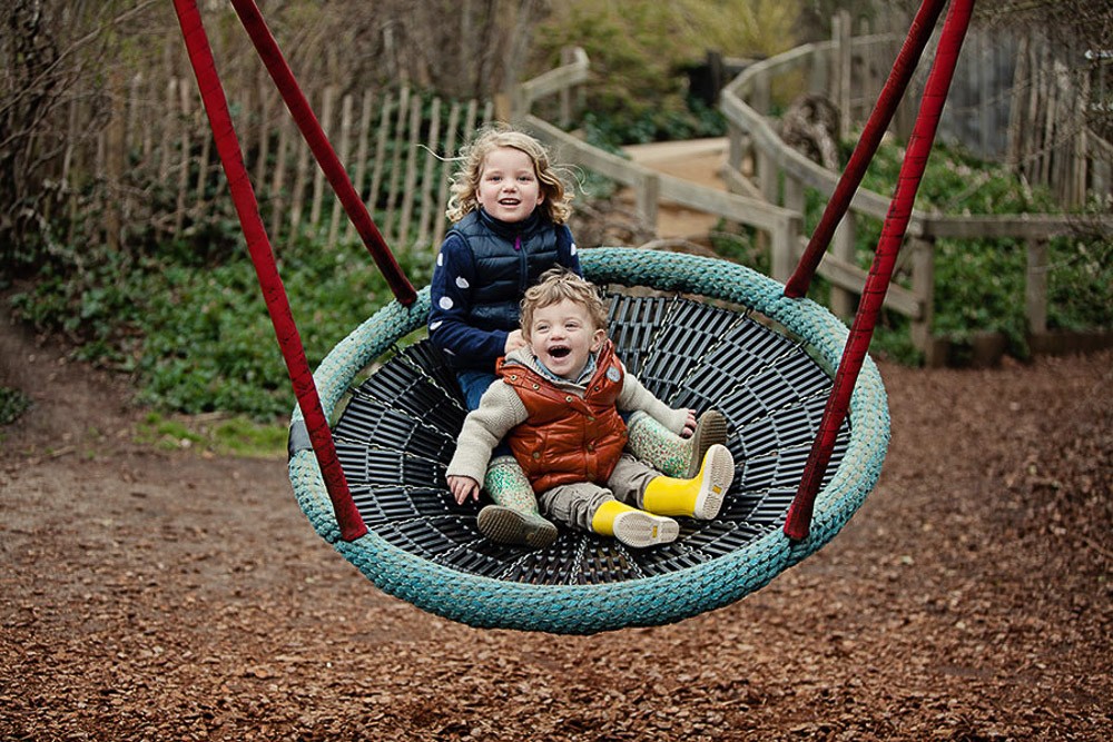 candid children photoshoot at Diana Memorial Playground Kensington Gardens London