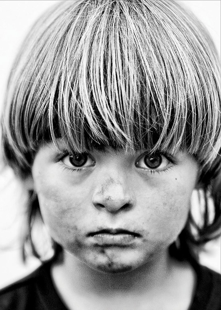 black and white children portrait photography london