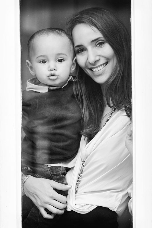 family portrait created by London family photographer from Studio Milla