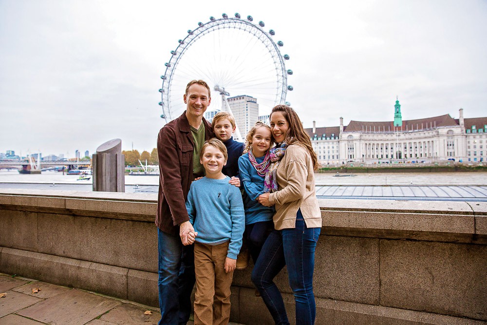 London Eye vacation photography