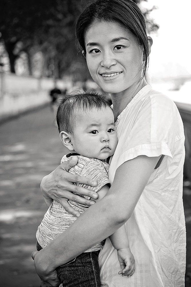 family photoshoot with a baby vacation in London