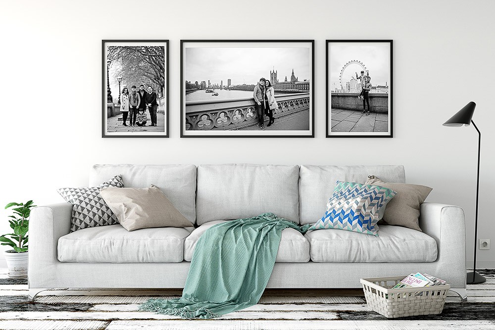 framed prints from vacation photography in London