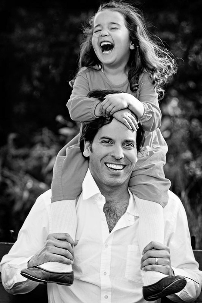 daughter and dad Father's Day photoshoot 